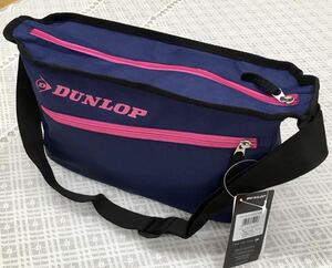  new goods, tag attaching!DUNLOP/ Dunlop * shoulder bag [2,750 jpy. goods ]* tennis *bato Minton other * case DTC2234 postage 520 jpy * Akira 