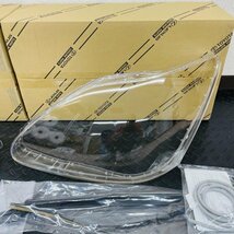 ★新品 生産終了 TOYOTA トヨタ 30系 セルシオ 純正 ヘッドライトレンズ 左右セット 後期型 UCF30 UCF31 3UZ 2003/07-2006/08 未使用_画像3