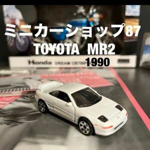 1990 TOYOTA W20 MR2 ミニカー　ミッドシップ