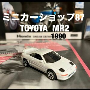 1990 TOYOTA W20 MR2 ミニカー　ミッドシップ