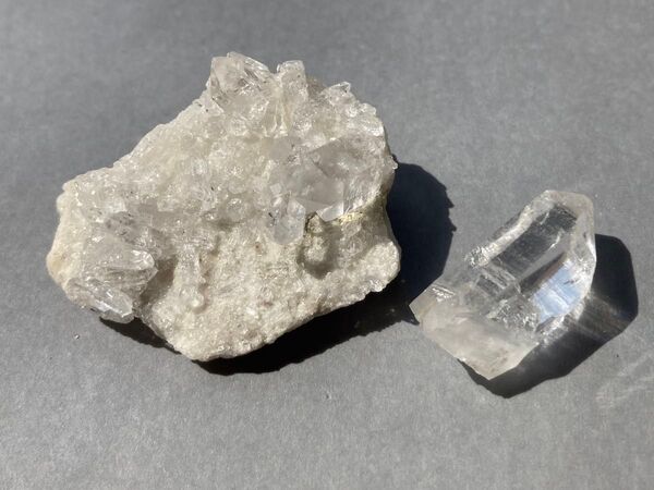 ヒマラヤ水晶クラスター ポイント 天然石 原石 まとめ売り マスタークリスタル 虹入り