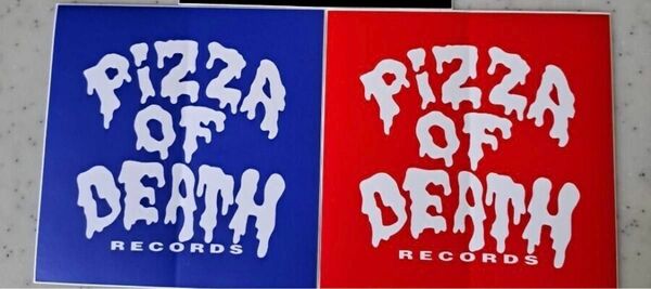 pizza of death ステッカー Hi-STANDARD