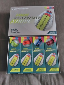 ★新品未使用★ テーラーメイド　TOUR RESPONSE STRIPE マルチカラーパック　1ダース　TaylorMade