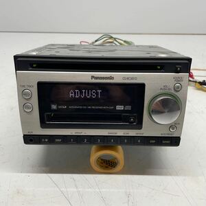 Panasonic Panasonic CQ-MC3001D 2DIN аудио CD MD AUX RCA линия ресивер рабочее состояние подтверждено подлинная вещь K60581