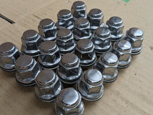  Toyota original aluminium for nut 20 piece set flat seat penetrate secondhand goods wheel nut aluminium wheel for 