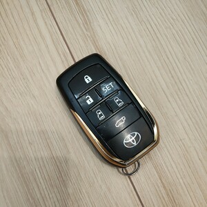  первый период . завершено повторный регистрация Toyota оригинальный "умный" ключ 30 серия Vellfire 231451-0120 6 кнопка Gold 