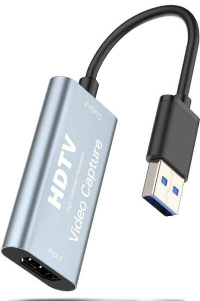 【2023新登場 キャプチャーボード】 USB3.0 & HDMI 変換アダプタ HD画質録画 HD1080P/4Kパススルー機能 HDMI ビデオキャプチャー 電源不要 