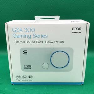 1円スタート！ジャンク扱い　EPOS I Sennheiser GSX 300　ホワイト　DAC搭載 アンプ　サウンドカード　オーディオ　ジャンク　ジャンク品