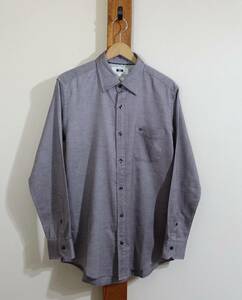 JOSEPH ABBOUD/ジョセフアブード◆シャツ ブラウン～グレー系 ORGANIC オーガニック ストレッチ ONWARD オンワード樫山