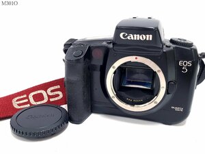 Canon EOS5 キャノン イオス5 一眼レフ フィルムカメラ ボディ シャッターOK ストラップ付き M301OC