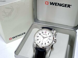 WENGER Wenger 7270X кварц 3 стрелки Date мужские наручные часы с футляром M568OA