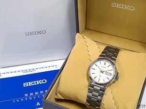 ☆美品 稼働品☆ SEIKO セイコー TITANIUM 20BAR 7N43-7B80 SCDC055 クォーツ デイト メンズ 腕時計 チタン 説明書 ケース 箱付 M77FA