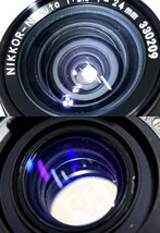 Nikon ニコン NIKKOR-N Auto 1:2.8 24mm Zoom-NIKKOR・C Auto 1:4.5 80-200mm M2 接写リング HN-1 フード カメラレンズ M493N_画像3