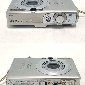 Canon IXY DIGITAL 70 PC1193 キャノン コンパクトデジタルカメラ 動作未確認 M522NAの画像3
