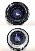Nikon ニコン NIKKOR-N Auto 1:2.8 24mm Zoom-NIKKOR・C Auto 1:4.5 80-200mm M2 接写リング HN-1 フード カメラレンズ M493N_画像2