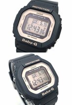 CASIO Baby-G カシオ BGD-5000U タフソーラー デジタル レディース 腕時計 稼働品 説明書 箱付き M580OA_画像2