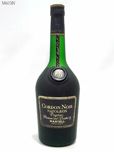  not yet . plug MARTELL CORDON NOIR NAPOLEON 700ml Martell Napoleon koru Don noire brandy foreign alcohol old sake M673N.