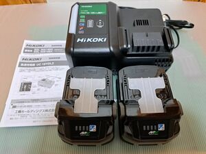  HIKOKI 急速充電器 ＋リチウムイオン電池2個 UC18YDL2 BSL36A18BX ブルートゥース ハイコーキ 新品