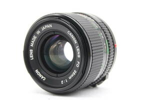 【訳あり品】 キャノン Canon New FD 35mm F2 レンズ v1202