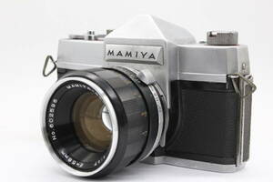 【返品保証】 マミヤ Mamiya SEKOR F.C. 58mm F1.7 ボディレンズセット v1227