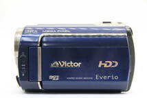 【返品保証】 【録画再生確認済み】ビクター Victor Everio GZ-MG330-A ブルー 32x バッテリー 元箱付き ビデオカメラ v1234_画像6