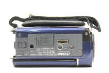 【返品保証】 【録画再生確認済み】ビクター Victor Everio GZ-MG330-A ブルー 32x バッテリー 元箱付き ビデオカメラ v1234_画像8