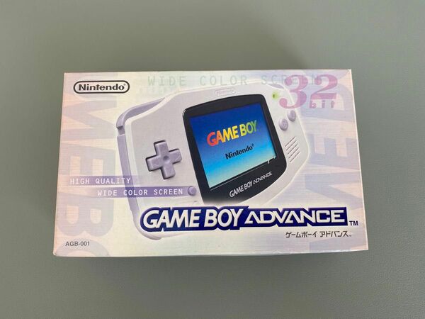 極美品 任天堂 ゲームボーイアドバンス 本体 ホワイト Nintendo GBA