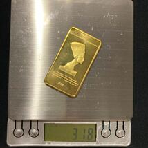 1円スタート ゴールド インゴット 18K Gold Plated 18KGP 鍍金 レプリカ アンティーク コイン 5_画像2