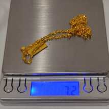 1円スタート エリザベス コインデザイン ネックレス 18K Gold Plated 18KGP 鍍金 ゴールド 45-48㎝ ペンダント necklace レディース 141_画像7