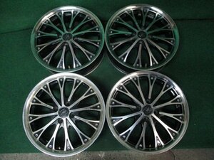 BLACK ICE ALLOYS　 17ｘ5.5J+45【送料込み】ブラポリ　軽カー　※会社宛てor福山通運営業所止め