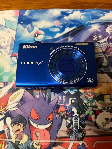 Nikon COOLPIX S6200 コンパクトデジカメ オーシャンブルー