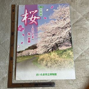 図録『桜　さいたまの桜の景観』さいたま市立博物館/平成28年　埼玉県　花見　郷土資料　祭祀　民俗学