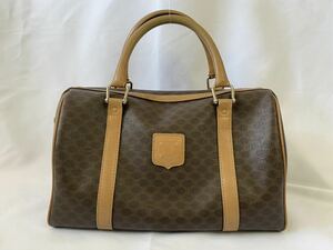 【1円】CELINE セリーヌ ハンドバッグ マカダム ボストンバッグ 