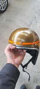 TT&CO スーパーマグナム　ジェットヘルメット　　加工品