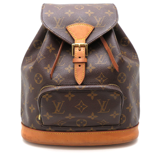 ［銀座店］LOUIS VUITTON LV ルイ・ヴィトン モンスリ MM M51136 (廃番) リュック・デイパック モノグラム モノグラム/ブラウン DH78818