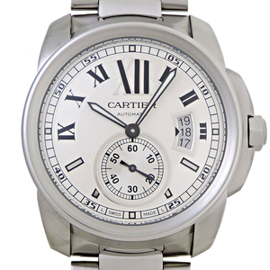 ［飯能本店］CARTIER カルティエ カリブル ドゥ カルティエ ウォッチ LM W7100013 腕時計 メンズ DH81143