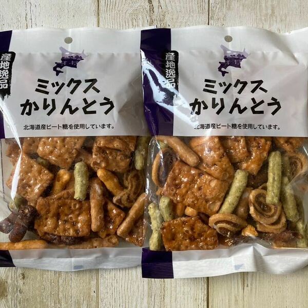 北海道 オタル製菓 ミックスかりんとう 160g 2袋セット 産地逸品