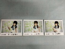 STU48 小島愛子 直筆サイン入り チェキ 24枚 STU48の7ならべ 景品 非売品 パティシエ ゴスロリ 浴衣 テニスウェア_画像4