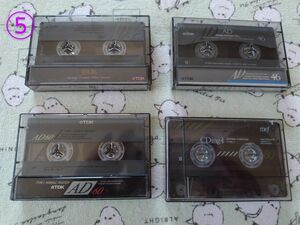 カセットテープ4本（46分60分80分） TDK