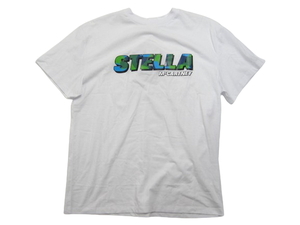  Kids 14A( взрослый женщина M-L соответствует )# новый товар подлинный товар # Stella ma Cart ni/T-SHIRT/ Logo футболка /TEE/ короткий рукав T/ женский / ребенок STELLA McCARTNEY белый 