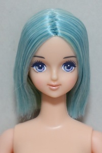 o.. some stains doll Tama .( light blue series ) Licca-chan castle little Factory 