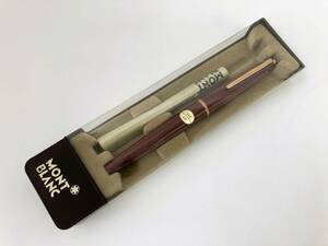 AA09019 MONT BLANC Montblanc fountain pen pen .585 stamp in the case 