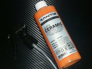 価格据置♪ RANTIZ QUICK CERAMIC COATING SPRAY 250ml 施工拭き取りクロス 2枚付 ランティス セラミックコーティング カナダ製