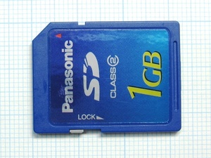 ★Panasonic ＳＤメモリーカード １ＧＢ 中古★送料６３円～ 