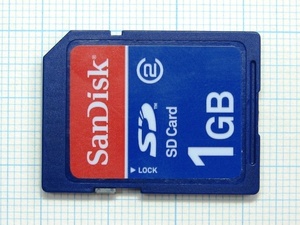 ★SanDisk ＳＤメモリーカード １ＧＢ 中古★送料６３円～ 