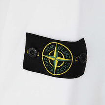 送料無料 33 STONE ISLAND ストーンアイランド 801563051 A0001 ホワイト トレーナー スウェット size L_画像6