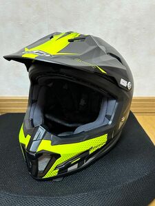 HJC オフロードヘルメット×ゴーグル 