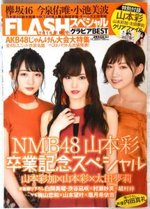 FLASHスペシャル　グラビアBEST　2018年秋号　NMB48　山本彩卒業記念スペシャル　クリアファイル付き