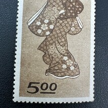KA★1円〜 ④ 【未使用】 切手 見返り美人 切手趣味週間_画像4
