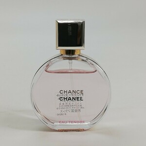 KA★1円～ 中古品 香水 CHANEL シャネル CHANCE EAU TENDRE チャンス オー タンドゥル オードゥ パルファム 35ml 残9割ほど